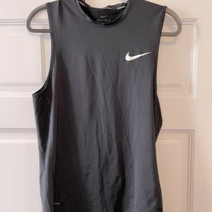 Under Armor Black Mens Compression Tank
